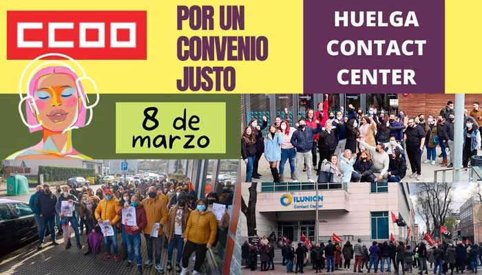 Amplio seguimiento de la huelga de Contact Center por un Convenio justo